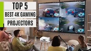 TOP 5 Best 4k Gaming Projectors 2023