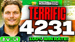 Terzic's TERRIFIC 4-2-3-1 FM24 Tactic! | 100% Win Rate + UCL Winning!