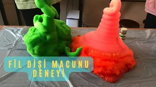 FİL DİŞİ MACUNU DENEYİ 🧪 🐘