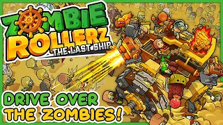 Build Turrents + Drive Over Zombies! - Zombie Rollerz: The Last Ship (Demo Gameplay)