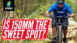 How Much Travel Does An EMTB Need? | Is There A Suspension Sweet Spot?