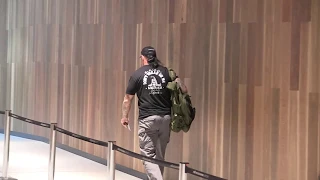 'WWE Star 'The UNDERTAKER' heads home to the United States a defeated man'