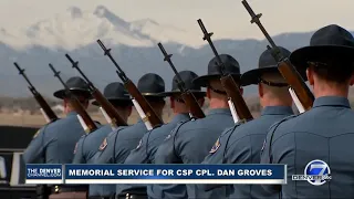 CSP Corporal Dan Groves honored with 21-gun salute