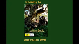 Opening to The Jungle Book (2016) Australian DVD