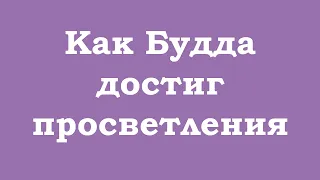 Как Будда достиг просветления?