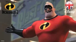 INCREDIBLES 2 | New Clip! The Underminer Has Escaped | Official Disney Pixar UK