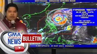 Press Briefing: Typhoon "Betty" Update Monday 5 AM May 29, 2023