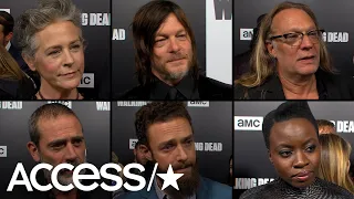 'The Walking Dead' Cast & Producers Discuss Saying Goodbye To Andrew Lincoln (And We're Not Ready!)