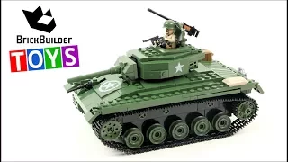 COBI M24 Chafee - Brick Builder Toys - Lego Speed Build