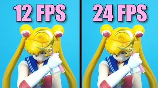 Here's a comparison of a 12fps vs 24fps Stop Motion