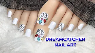 Vẽ Móng Chân Kẻ Sọc Đơn Giản - ASMR Nails - ANALIA Nails