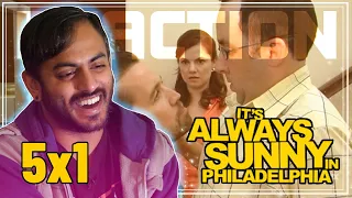 Its Always Sunny in Philadelphia 5x1 The Gang Exploits The Mortage Crisis REACTION - Nahid Watches