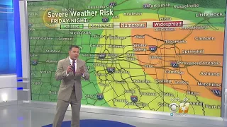 Isolated To Scattered Storms Heading To Metroplex