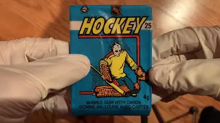 1982-83 OPC Hockey Wax Pack Opening - Nostalgic Trip Down Memory Lane