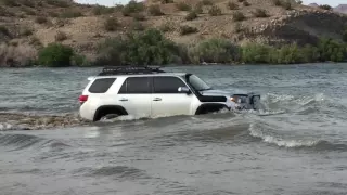 4Runner FTS snorkel deep water test