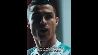 Cristiano Ronaldo explains why he stopped dribbling