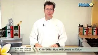 Knife Skills - How to Brunoise an Onion
