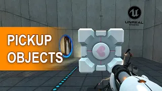 Unreal Engine 5.3 - Pickup and Move Objects - Portal Gun #9