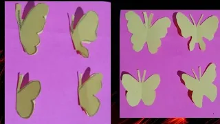 How To Make Paper Butterfly | Easy Paper Butterfly | Butterfly Design