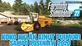 Koko Kylän Ainut Puimuri | Farming Simulator 22 | Paapan Tilukset #9