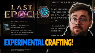 Jak na Experimentální Crafting? Aneb vyrob si SUPER itemy! | Last Epoch #lastepoch