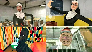 Evil Nun Hammer Vs Evil Nun 2 Slap Vs Smiling X Zero Punch Vs Metel Horror Chapter 2 Head Jumpscares