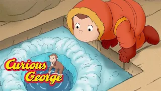 Curious George 🐵 George goes ice fishing in the Arctic 🐵 Kids Cartoon 🐵 Kids Movies