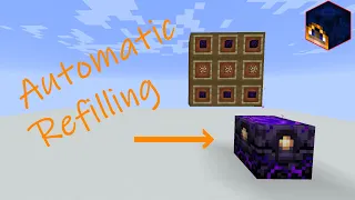 [Redstone] - Refill Respawn Anchor Automatically (Tutorial)