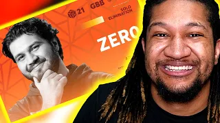 Reaction to Zer0 🇦🇿 I GRAND BEATBOX BATTLE 2021: WORLD LEAGUE I Solo Elimination