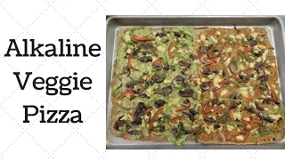 Veggie Pizza Dr.Sebi Alkaline Electric Recipe