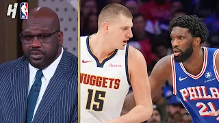 NBA on TNT crew reacts to Jokic vs Embiid Battle