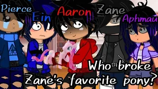 //Who broke it!?//@Aphmau  and friends//gacha skit//