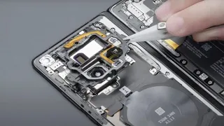 Teardown of Vivo X Fold 3 Pro Reveals Carbon Fiber Hinge Dual Stacked Motherboard and Split Battery