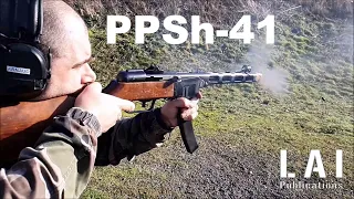 PPSh-41 : Slow motion at the shooting range