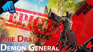 Fire Dragon Demon General: Hell Raid - EPIC FAIL!! 1st Attempt Let's At least Learn From This...