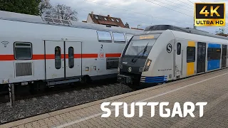 Trains & Trams in Stuttgart Germany 🇩🇪 | S-Bahn | U-Bahn | Metro