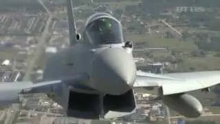 RAF Typhoon's Involved in Latvian Intercept Mission 16.05.14