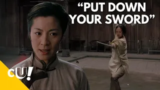 Jen vs Shu Lien Sword Fight Scene | Crouching Tiger, Hidden Dragon Clip | World Movie Central