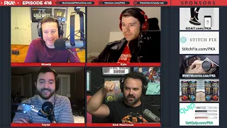 PKA 416 w/ Dick Masterson - Pathetic Meal Time, Brett Favre Trolled, Hood Conflict