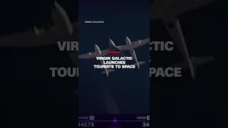Virgin Galactic launches tourists to space