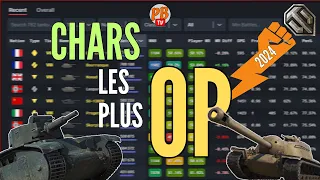 Les CHARS les PLUS OP (Over Power) en 2024 sur World of Tanks