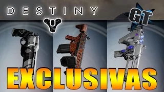 [Destiny] Armas Exclusivas de CLASE! (Recompensas del Armero - Rangos 2 y 3)