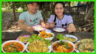 My Wife Make Pork Rib Coconut Milk Sour Soup- Parent House -Lunch With Family.