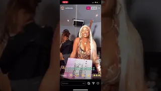 STEFFLON DON PREVIEWING HER NEW SONG🔥😍😍 FIRST TIME EVER SPEAKING YORUBA & FUTURE IS ON THE REMIX