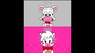 Plush Mangle meets Plushtrap | COMPARISON (2015 / 2022)