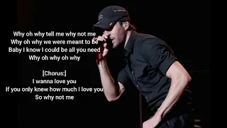 Why Not Me? Enrique Iglesias Karaoke + lyrice #ThyBT