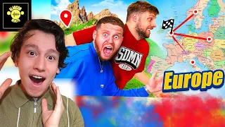 SIDEMEN RACE ACROSS A COUNTRY (EUROPE EDITION) (ALARCON REACTS)