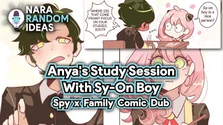 Damian Tutors Anya During Study Session [Funny Spy x Family Comic Dub] [Grown Up Damianya Comic Dub]