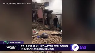 17 killed in Ghana explosion, U.S.-Russia talks continue over Ukraine, Biden and Japan PM to meet