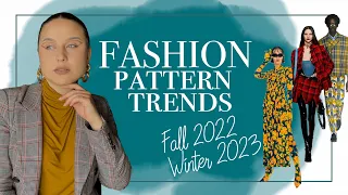 Fashion pattern trends Fall 2022 Winter 2023